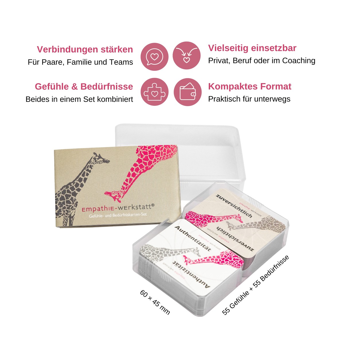 Gefühle- und Bedürfniskarten-Set
