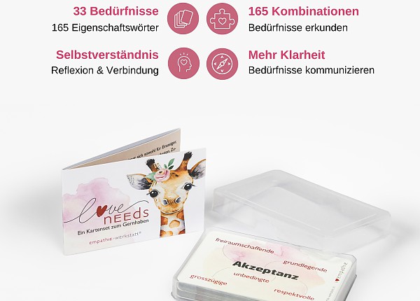 Love Needs – Ein Kartenset zum Gernhaben