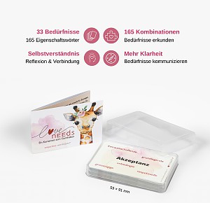Love Needs – Ein Kartenset zum Gernhaben