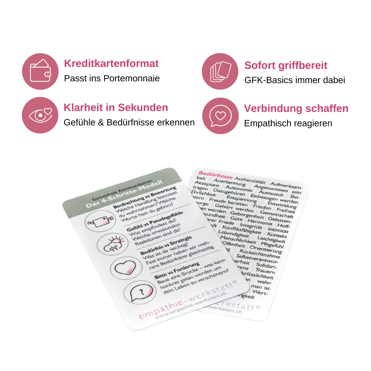 Notfallkarten-Set «to go»