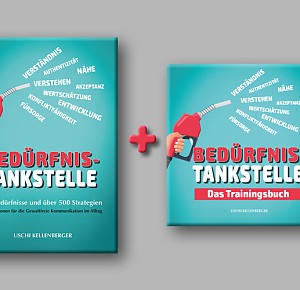 Bundle: Buch «Bedürfnis-Tankstelle» + Trainingsbuch