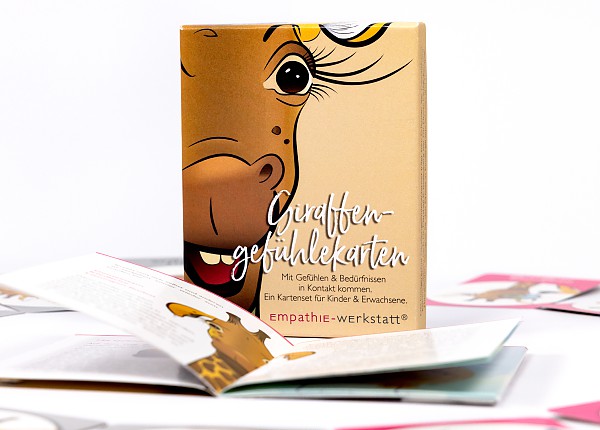 Giraffengefühlekarten-Set
