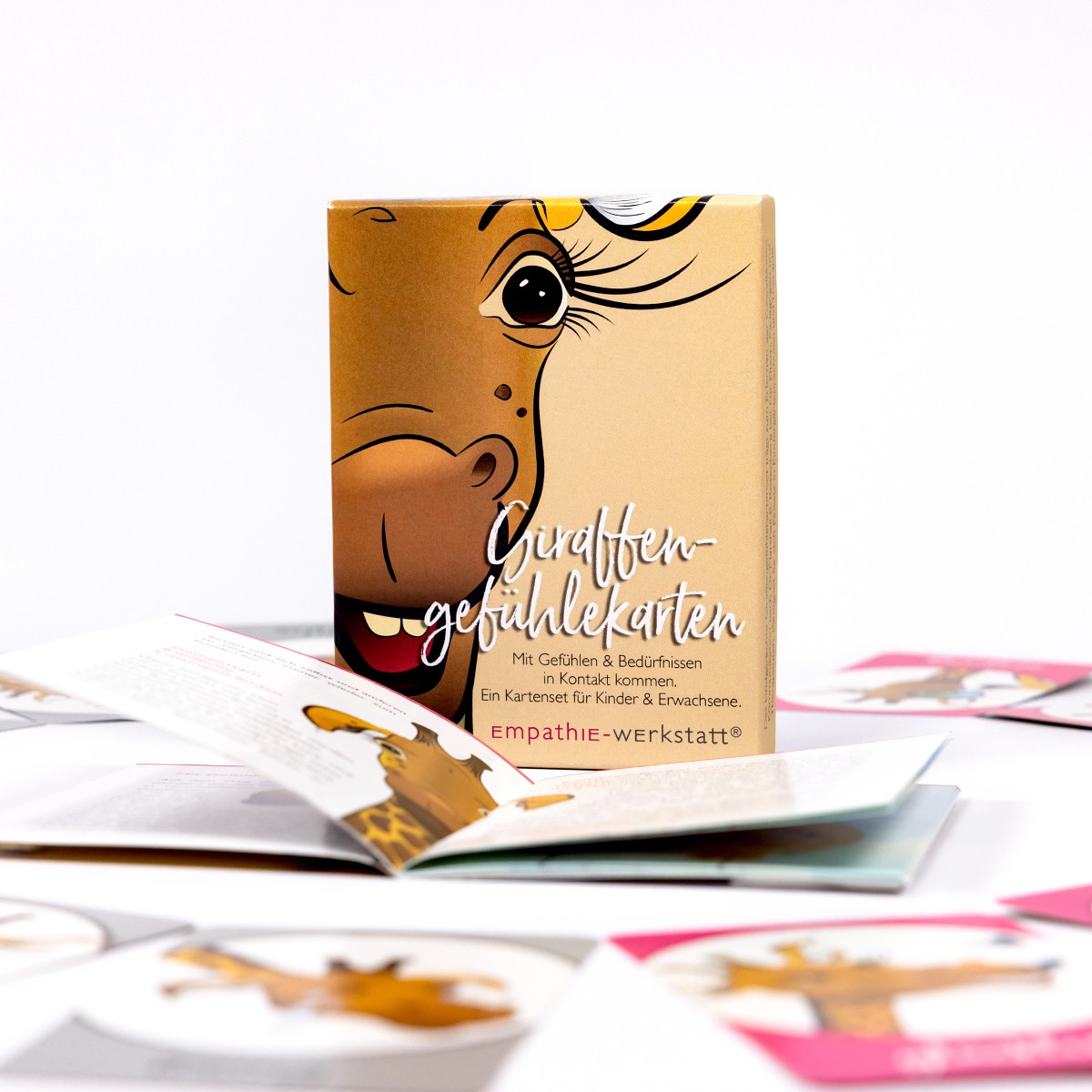 Giraffengefühlekarten-Set
