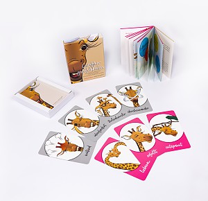 Giraffengefühlekarten-Set