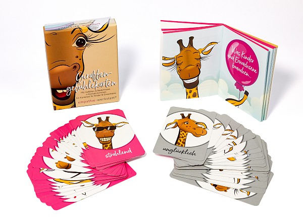 Giraffengefühlekarten-Set