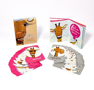 Giraffengefühlekarten-Set
