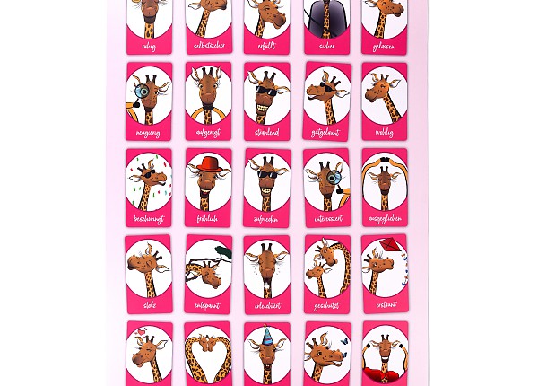 Giraffen-Samba-Poster