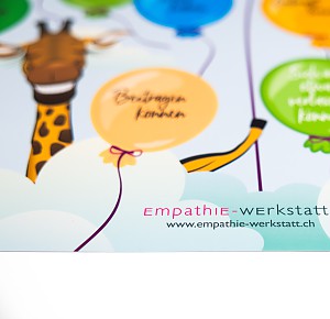 Giraffen-Bedürfniswelt-Poster