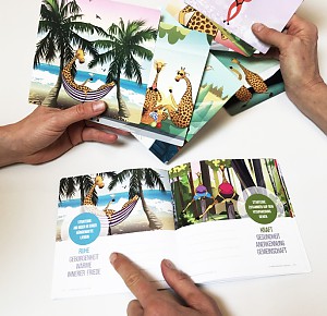 Giraffenbedürfniskarten-Set