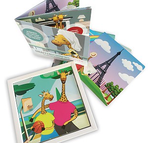 Giraffenbedürfniskarten-Set