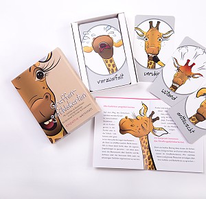 Giraffengefühlekarten-Set