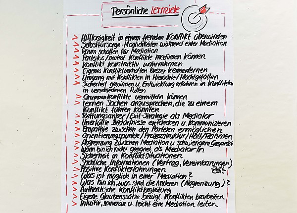 Reife zeigen im Konflikt