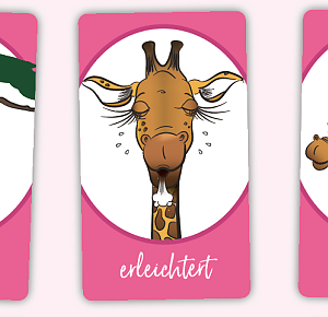 Giraffen-Samba-Poster