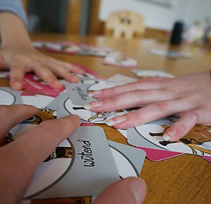 Giraffengefühlekarten-Set